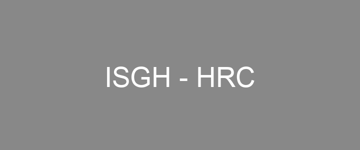 Provas Anteriores ISGH - HRC